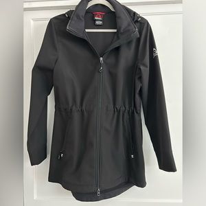Gerry black lightweight women’s rain jacket